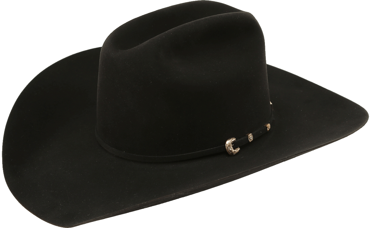 AMERICAN HAT 7X BLACK RC FELT HAT