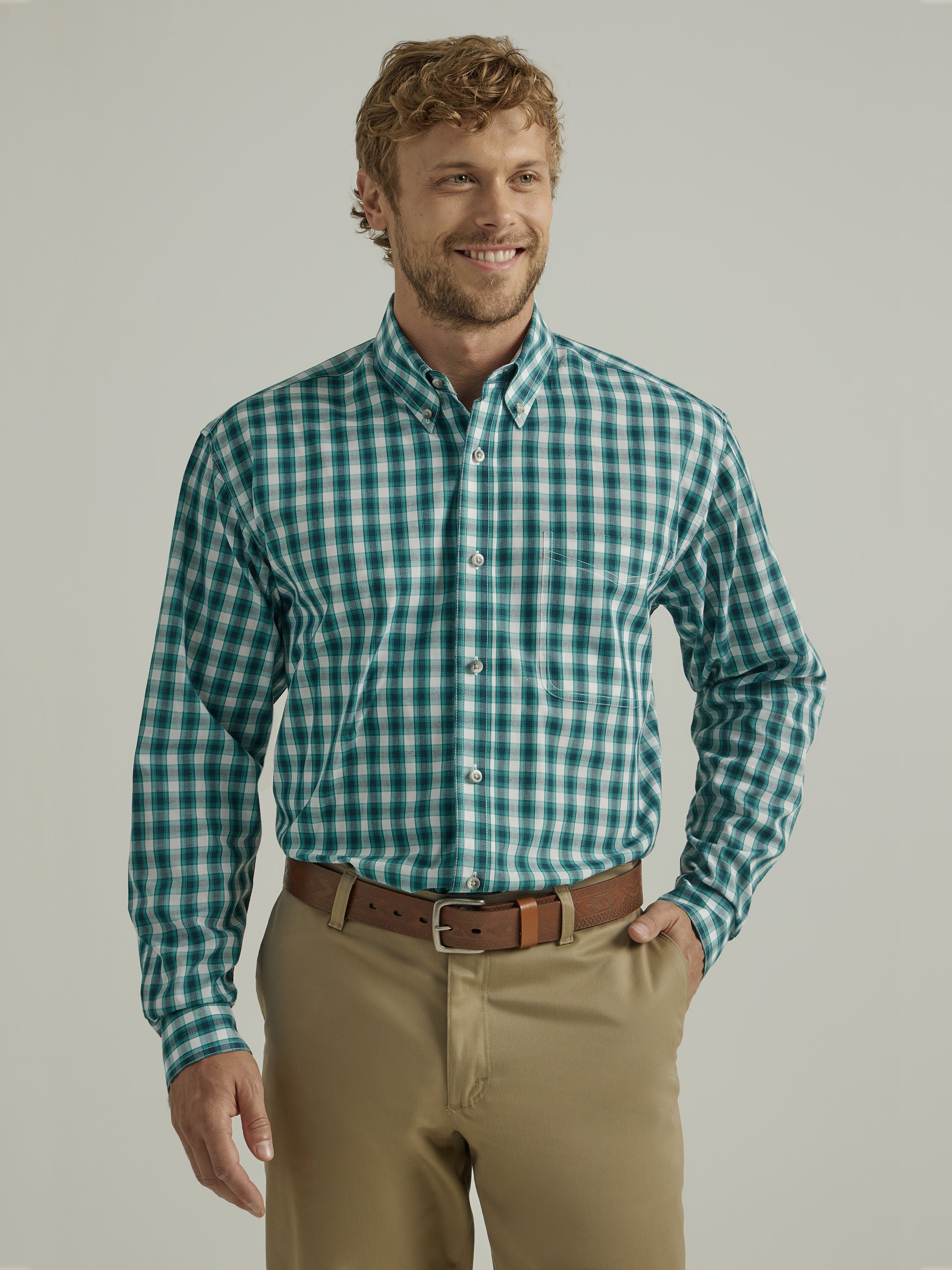 Wrangler riata best sale long sleeve shirts