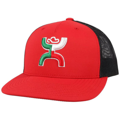 HOOEY "BOQUILLAS" RED/BLACK SNAPBACK CAP