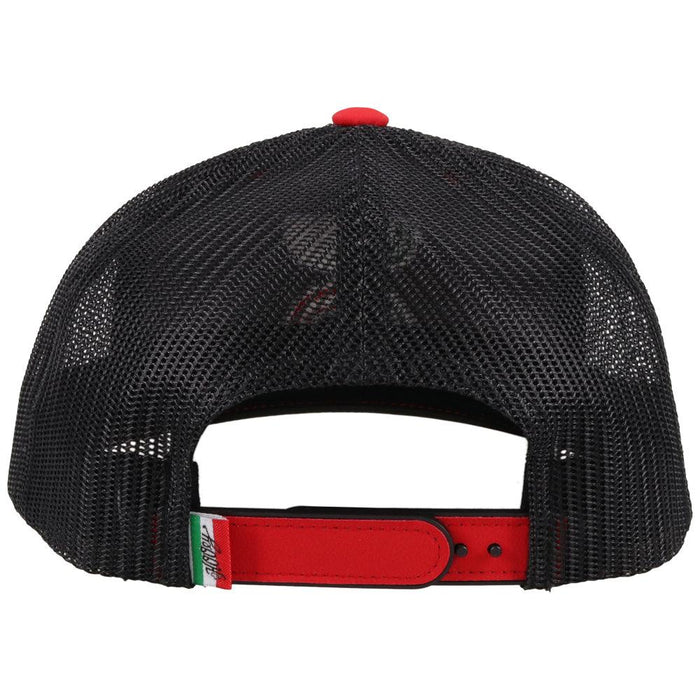 HOOEY "BOQUILLAS" RED/BLACK SNAPBACK CAP