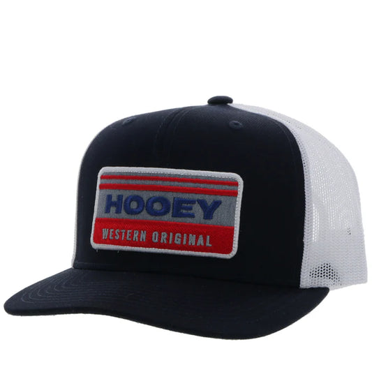 HOOEY YOUTH "HORIZON" NAVY/WHITE HAT