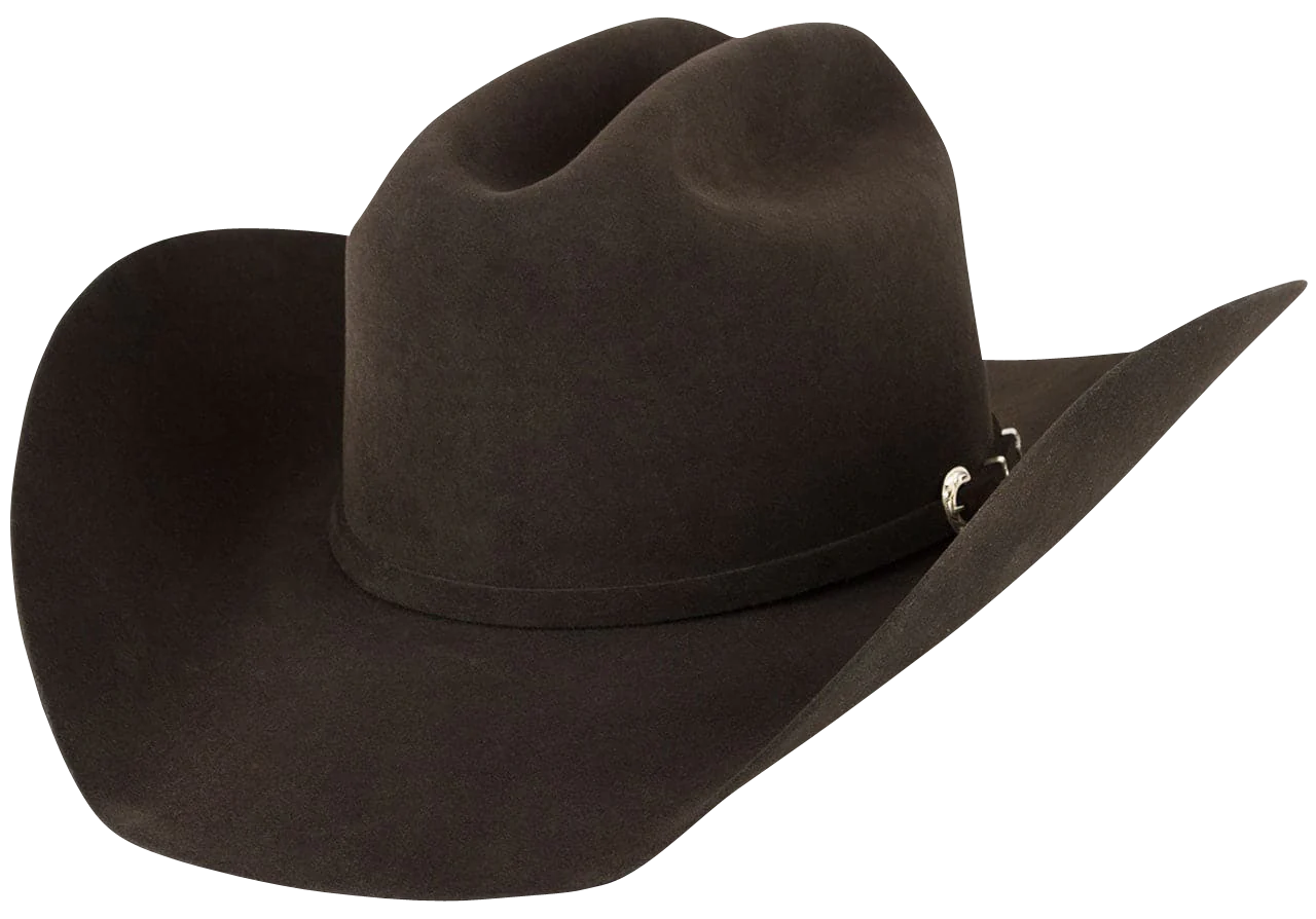 AMERICAN HAT 7X CHOCOLATE FELT HAT