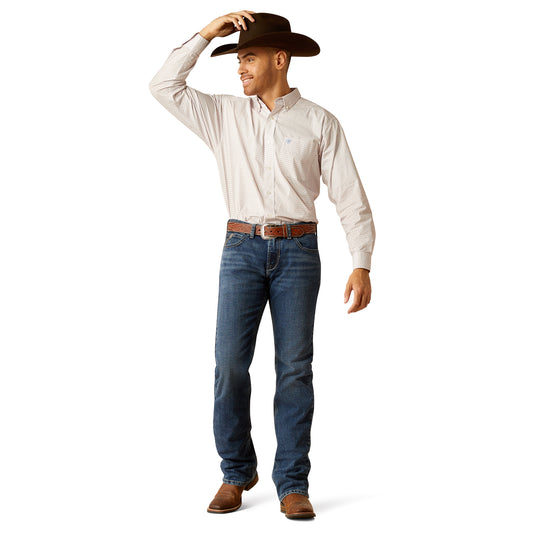 Ariat Talbott White Classic Fit Shirt