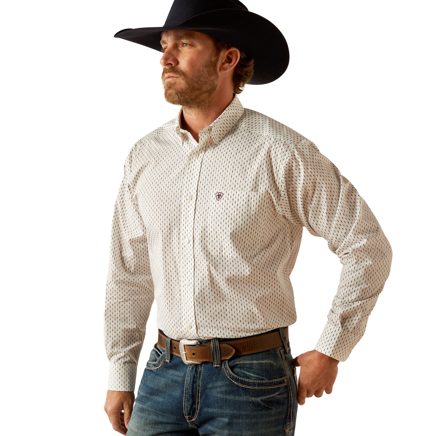 Ariat Wrinkle Free White Izzy Classic Fit Shirt