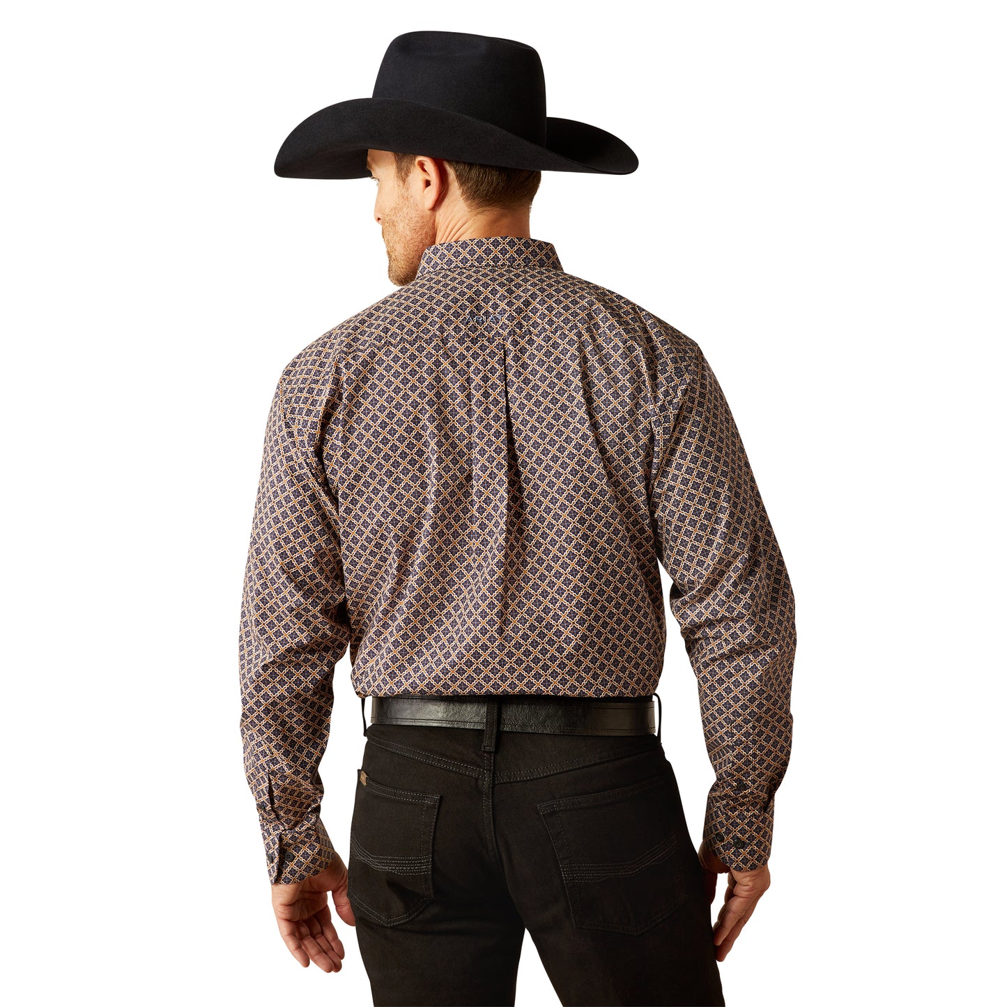 Ariat Navy Crawford Classic Fit Shirt