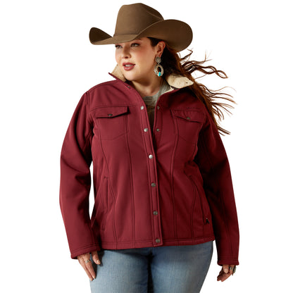 Ariat Tawny Port Berber Back Softshell Jacket