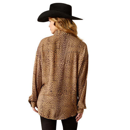 Ariat Mole Leopard Print Relaxed Leopard Shirt