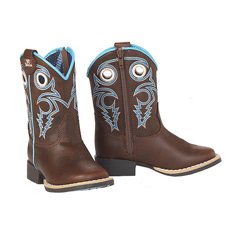 TWISTER HUDSON STYLE CHILDRENS BOOT BROWN