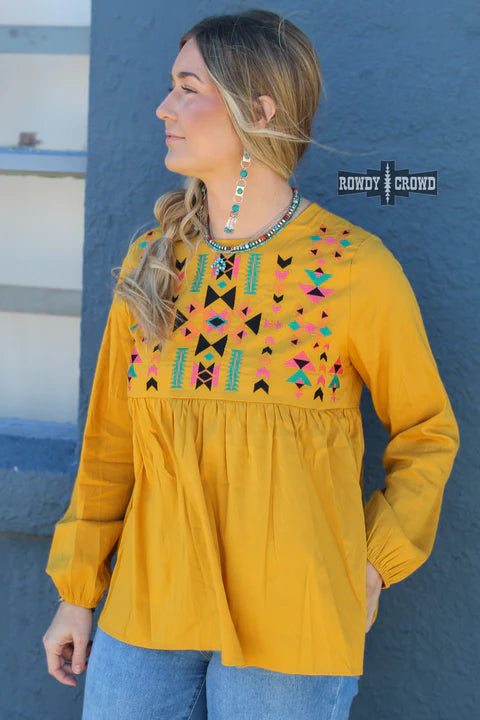 Rowdy Crowd Guadalupe Blouse