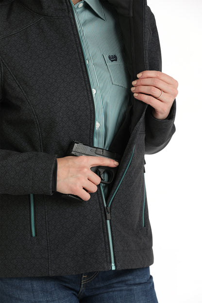 CINCH BLACK CONCEALED CARRY BONDED JACKET