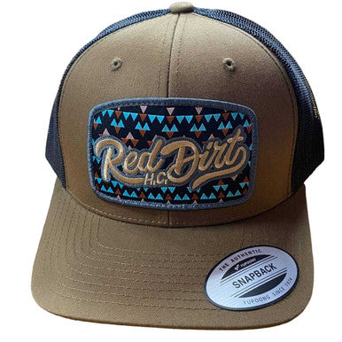 GAMBLER COYOTE BROWN BLACK RED DIRT HAT