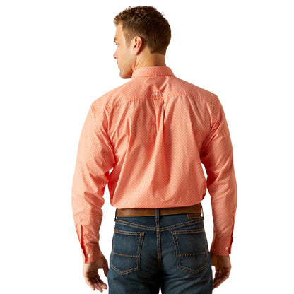 ARIAT RORY ORANGE CLASSIC FIT SHIRT