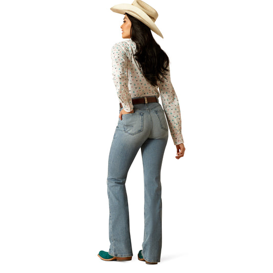 Ariat Ladies High Rise Bessie Boot Cut Jeans