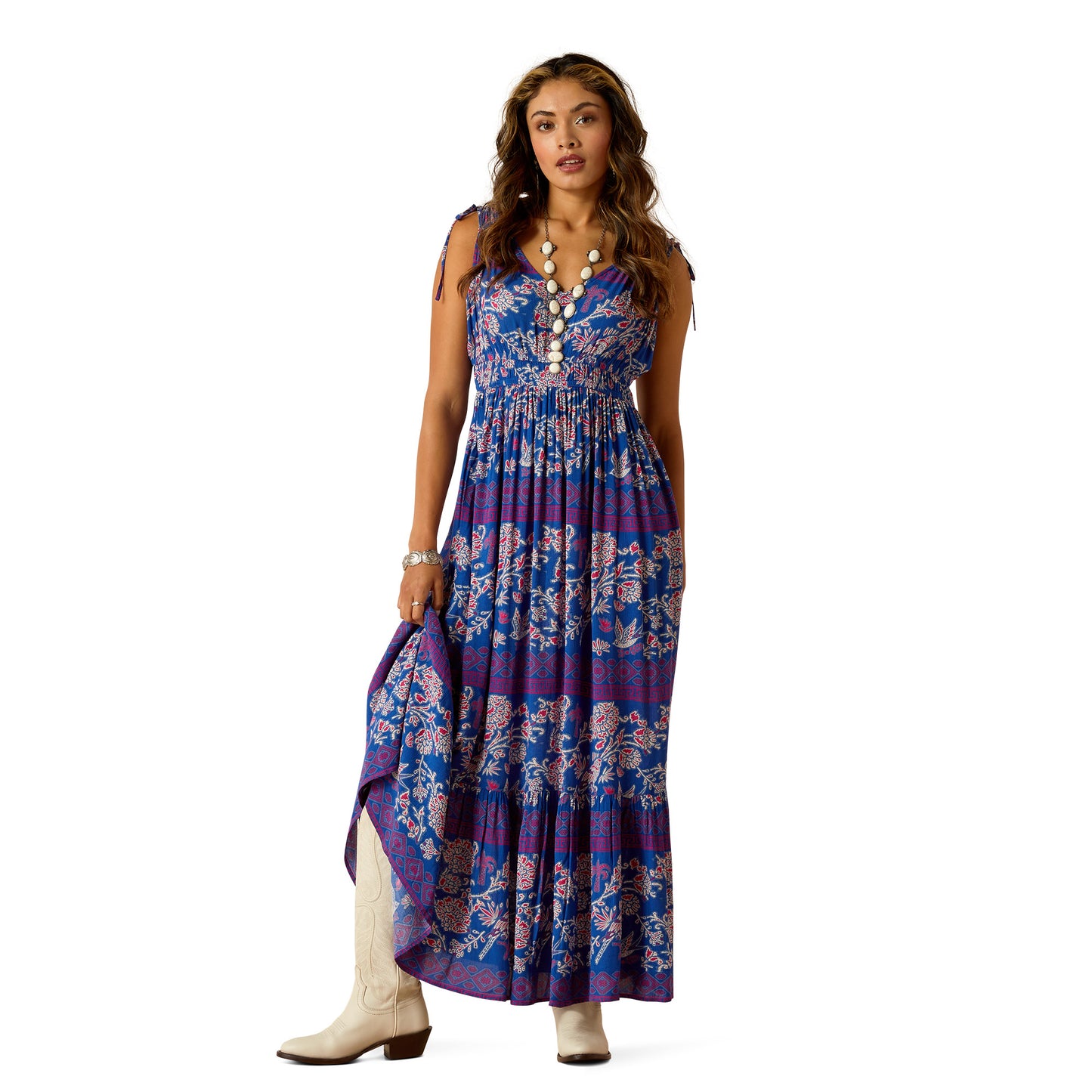 ARIAT CANDELIA PRINT CANDELA DRESS