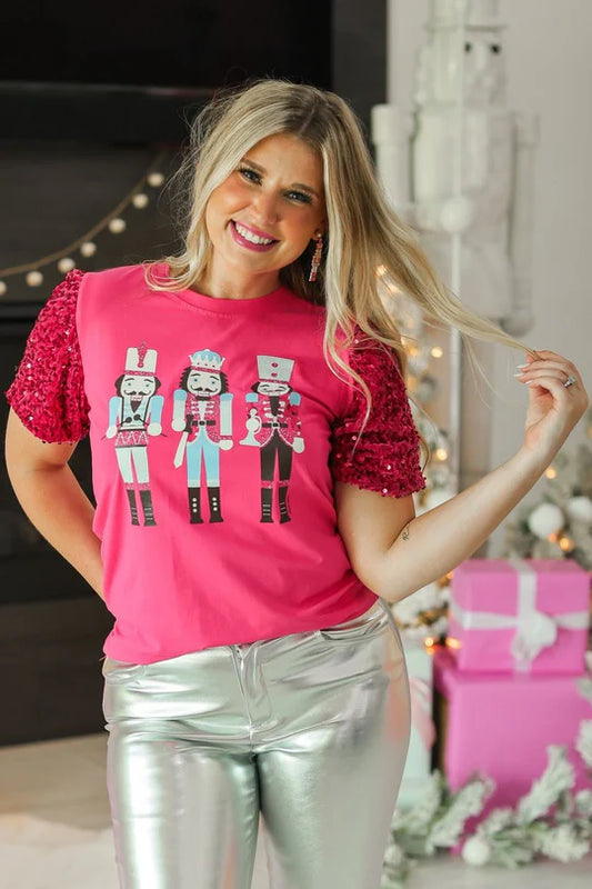 Nutcracker Pink Graphic Tee