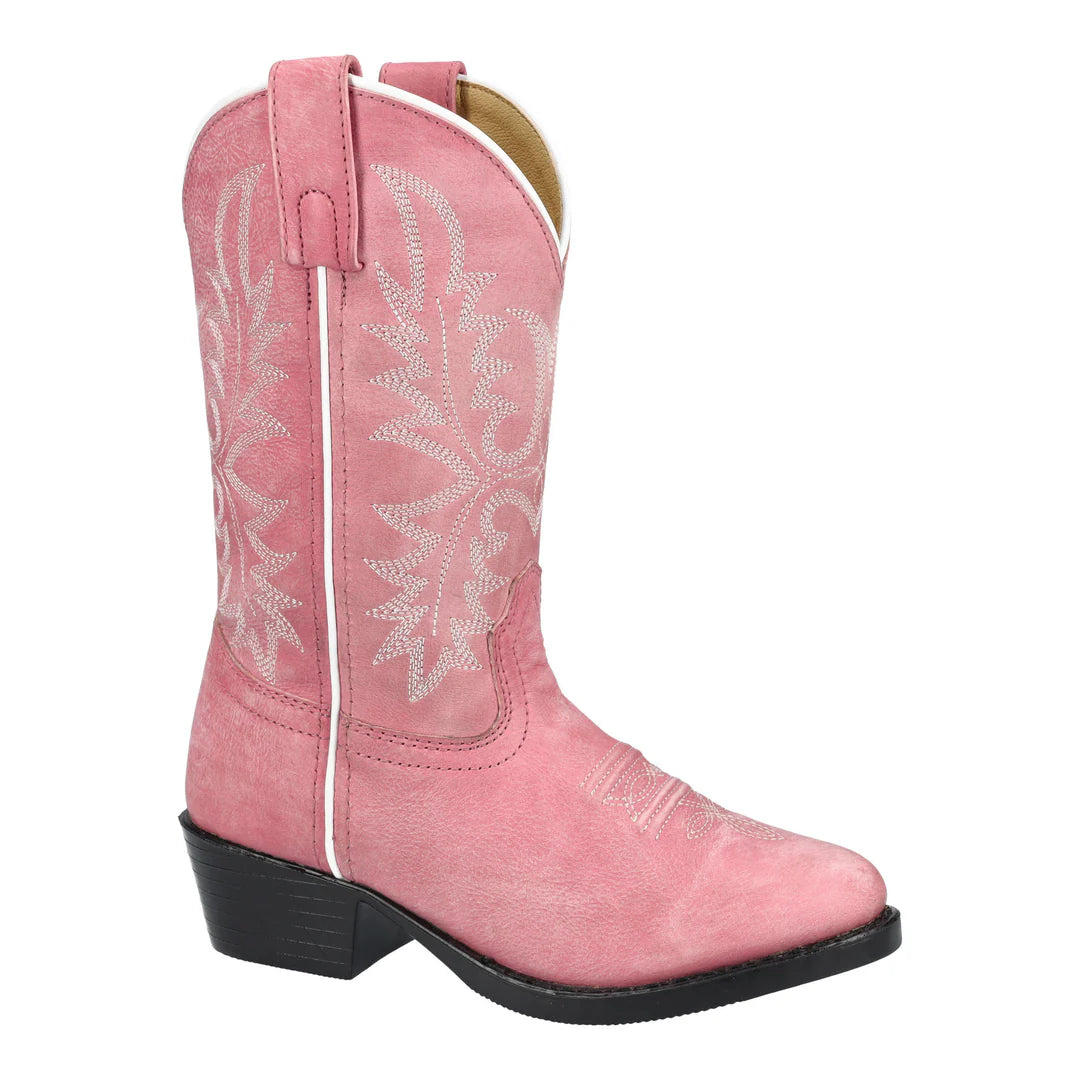 Smoky Mountain Denver Pink Leather Western Boot