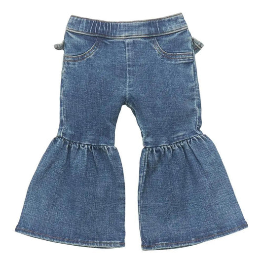 WRANGLER TODDLER DENIM PULL UP FLARE PANTS