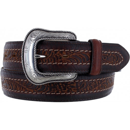 Justin Men's Dark Brown Sheridan Belt