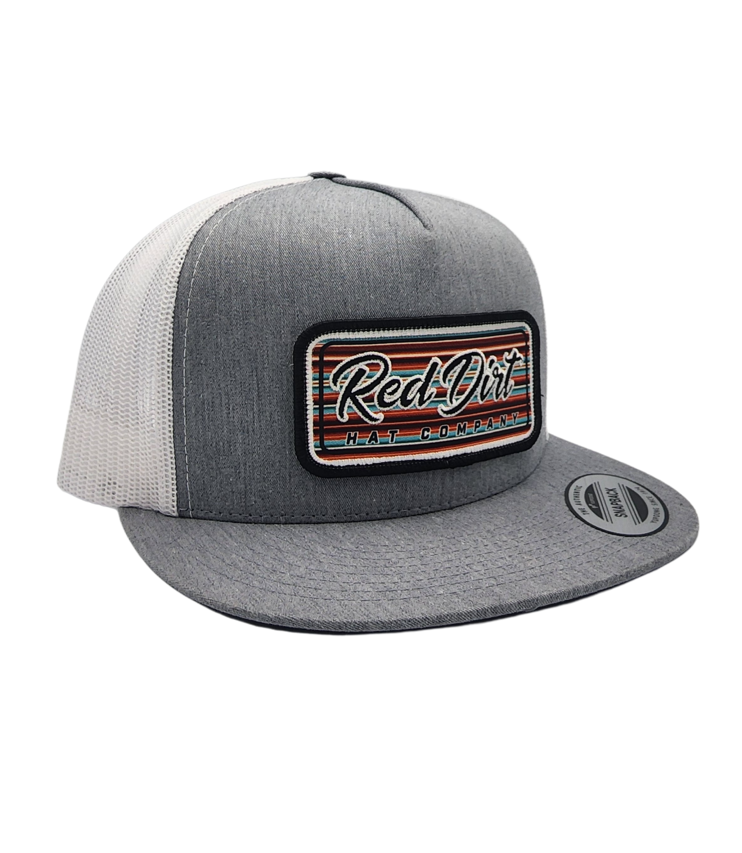 RED DIRT SERAPE HEATHER GREY HAT