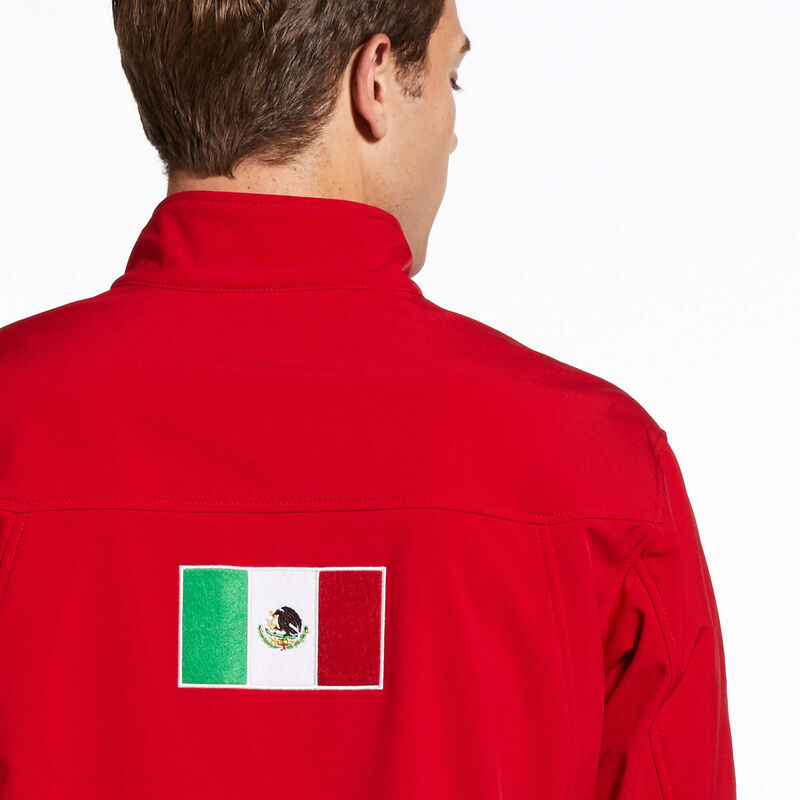 Ariat red jacket on sale with mexican flag