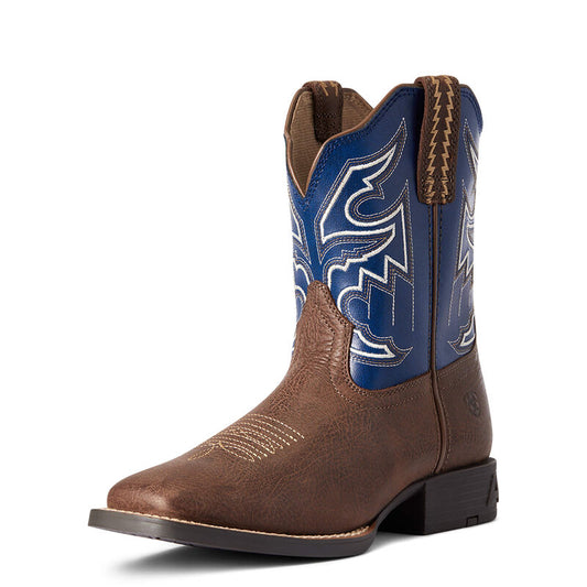 Ariat Youth Adobe Chocolate Sorting Pen Western Boot