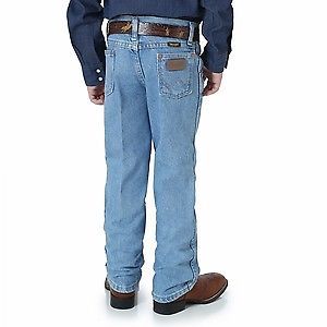 WRANGLER LIGHT BLUE COWBOY CUT JEANS