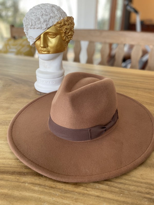 Wide Brim Panama Hat