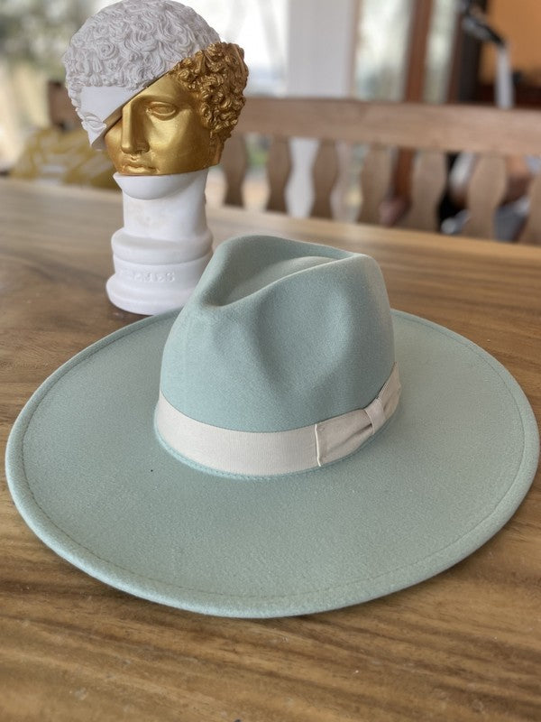 Wide Brim Panama Hat