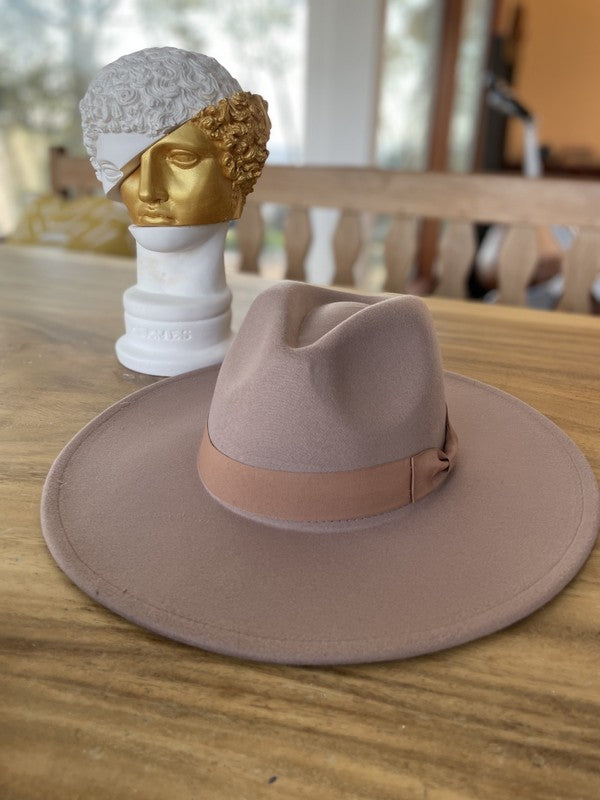 Wide Brim Panama Hat