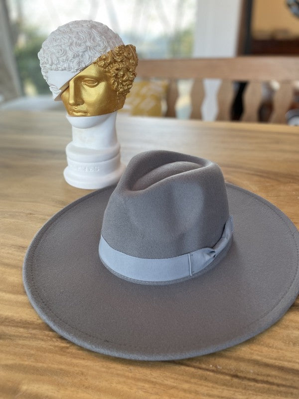 Wide Brim Panama Hat