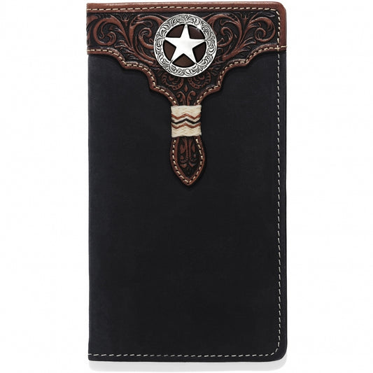 Silver Creek Lone Star Checkbook Wallet