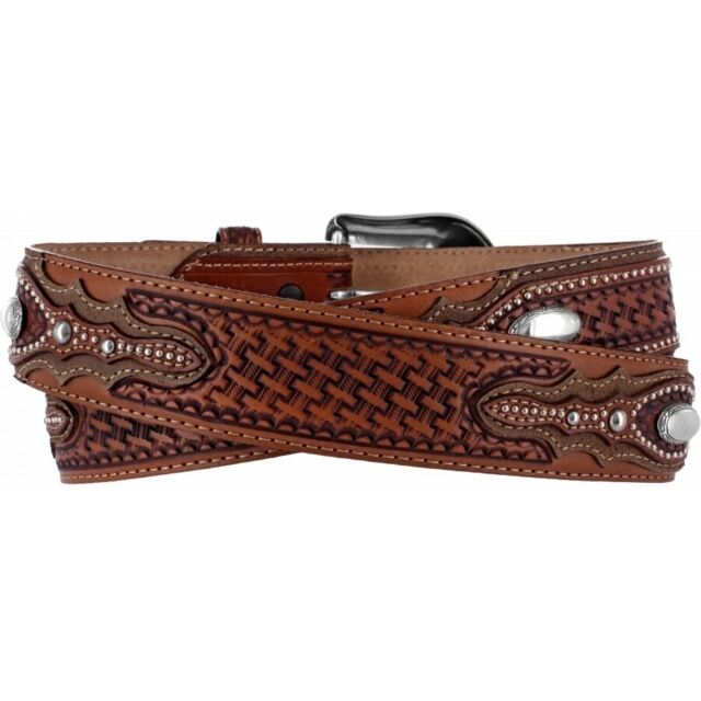 Tony Lama Men's Classic Country Western Belt